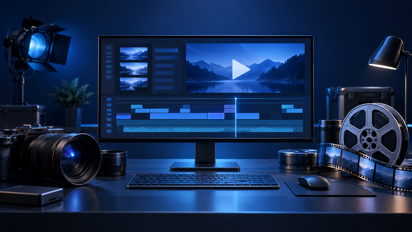 Video editing course visual